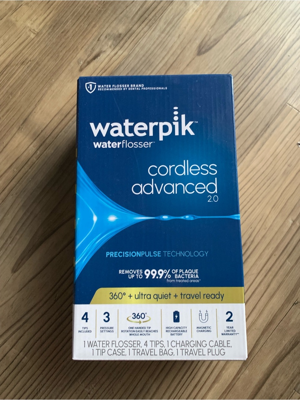 Waterpik Cordless Advanced 2.0 Water Flosser